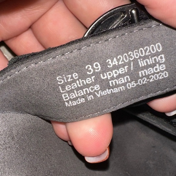 Dansko Black Women's Sandals 39 comfort shoe - Picture 10 of 10